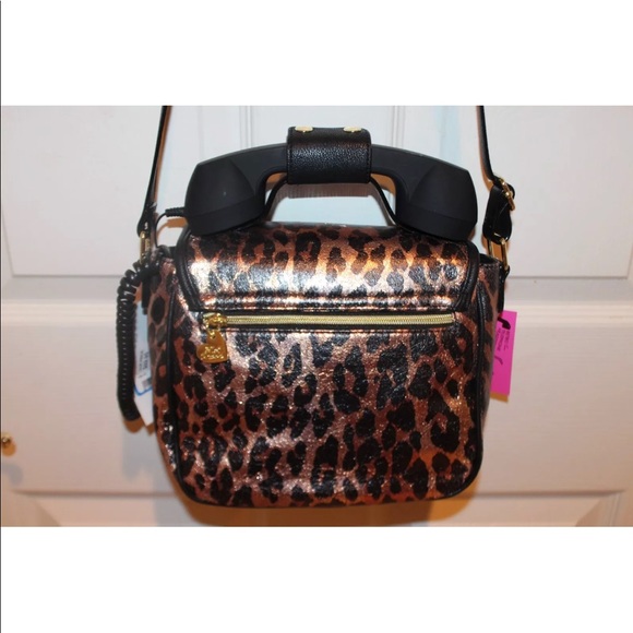 COPY - New! Betsey Johnson cheetah telephone xbody - Picture 5 of 8